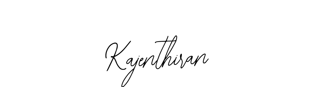 How to make Kajenthiran name signature. Use Bearetta-2O07w style for creating short signs online. This is the latest handwritten sign. Kajenthiran signature style 12 images and pictures png