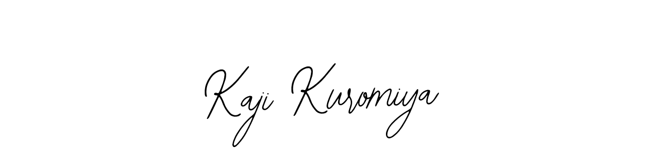 The best way (Bearetta-2O07w) to make a short signature is to pick only two or three words in your name. The name Kaji Kuromiya include a total of six letters. For converting this name. Kaji Kuromiya signature style 12 images and pictures png