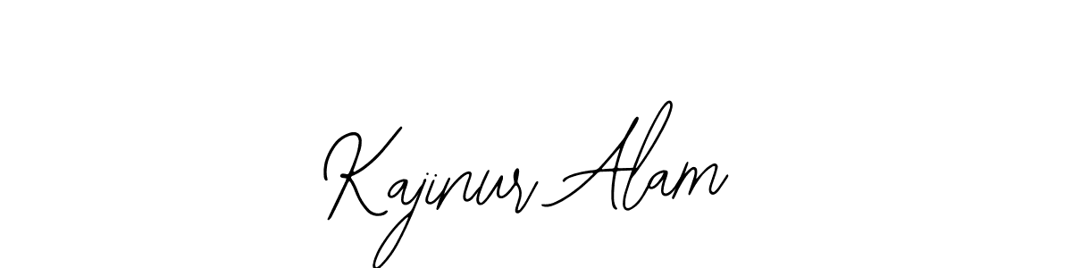 Also You can easily find your signature by using the search form. We will create Kajinur Alam name handwritten signature images for you free of cost using Bearetta-2O07w sign style. Kajinur Alam signature style 12 images and pictures png