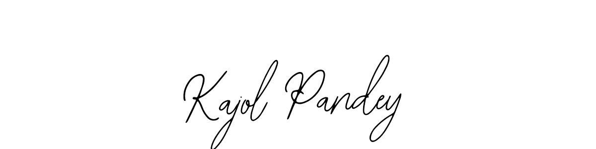 Also You can easily find your signature by using the search form. We will create Kajol Pandey name handwritten signature images for you free of cost using Bearetta-2O07w sign style. Kajol Pandey signature style 12 images and pictures png