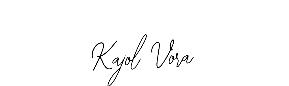 This is the best signature style for the Kajol Vora name. Also you like these signature font (Bearetta-2O07w). Mix name signature. Kajol Vora signature style 12 images and pictures png