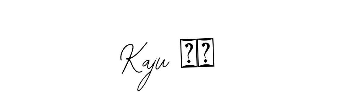 You should practise on your own different ways (Bearetta-2O07w) to write your name (Kaju ❤️) in signature. don't let someone else do it for you. Kaju ❤️ signature style 12 images and pictures png