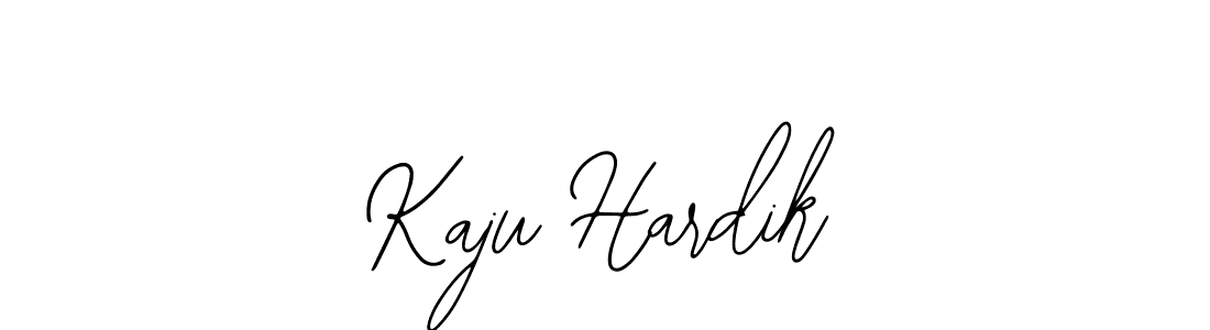 Bearetta-2O07w is a professional signature style that is perfect for those who want to add a touch of class to their signature. It is also a great choice for those who want to make their signature more unique. Get Kaju Hardik name to fancy signature for free. Kaju Hardik signature style 12 images and pictures png