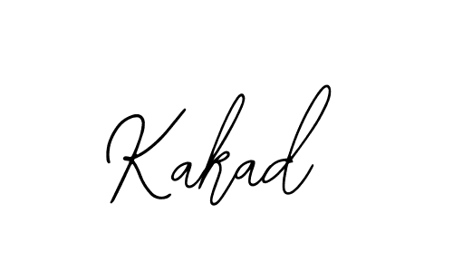 if you are searching for the best signature style for your name Kakad. so please give up your signature search. here we have designed multiple signature styles  using Bearetta-2O07w. Kakad signature style 12 images and pictures png