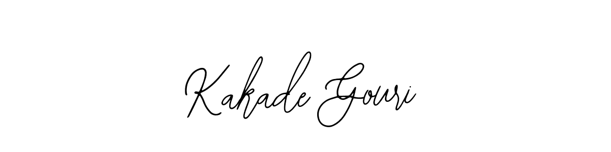 You can use this online signature creator to create a handwritten signature for the name Kakade Gouri. This is the best online autograph maker. Kakade Gouri signature style 12 images and pictures png