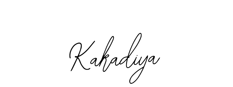 The best way (Bearetta-2O07w) to make a short signature is to pick only two or three words in your name. The name Kakadiya include a total of six letters. For converting this name. Kakadiya signature style 12 images and pictures png