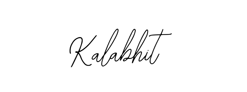 How to make Kalabhit name signature. Use Bearetta-2O07w style for creating short signs online. This is the latest handwritten sign. Kalabhit signature style 12 images and pictures png