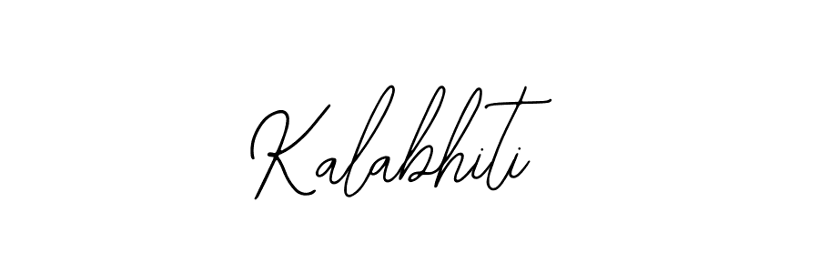 You should practise on your own different ways (Bearetta-2O07w) to write your name (Kalabhiti) in signature. don't let someone else do it for you. Kalabhiti signature style 12 images and pictures png