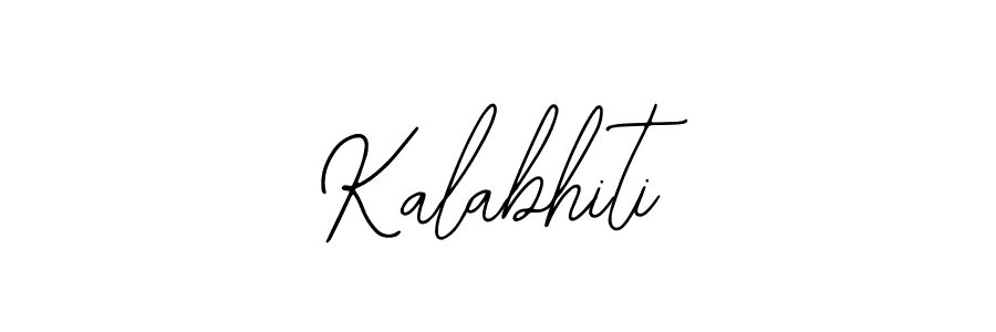The best way (Bearetta-2O07w) to make a short signature is to pick only two or three words in your name. The name Kalabhiti include a total of six letters. For converting this name. Kalabhiti signature style 12 images and pictures png
