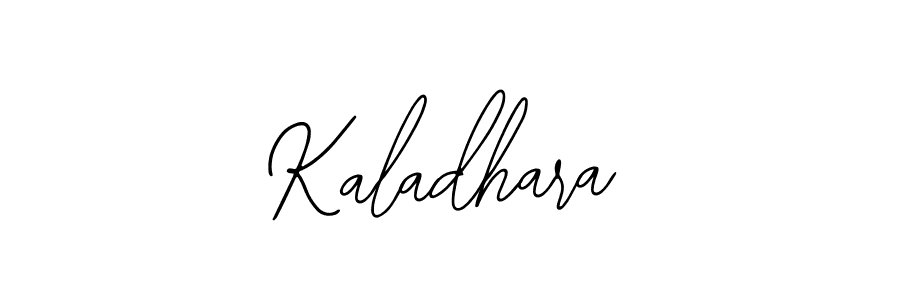 How to make Kaladhara signature? Bearetta-2O07w is a professional autograph style. Create handwritten signature for Kaladhara name. Kaladhara signature style 12 images and pictures png