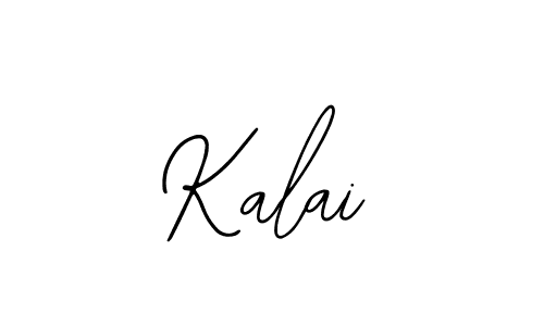 Use a signature maker to create a handwritten signature online. With this signature software, you can design (Bearetta-2O07w) your own signature for name Kalai. Kalai signature style 12 images and pictures png