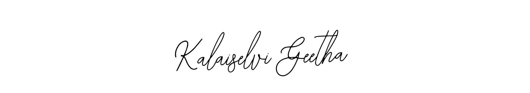 How to Draw Kalaiselvi Geetha signature style? Bearetta-2O07w is a latest design signature styles for name Kalaiselvi Geetha. Kalaiselvi Geetha signature style 12 images and pictures png