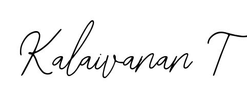 Also we have Kalaivanan T name is the best signature style. Create professional handwritten signature collection using Bearetta-2O07w autograph style. Kalaivanan T signature style 12 images and pictures png