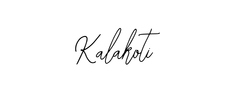 Also You can easily find your signature by using the search form. We will create Kalakoti name handwritten signature images for you free of cost using Bearetta-2O07w sign style. Kalakoti signature style 12 images and pictures png