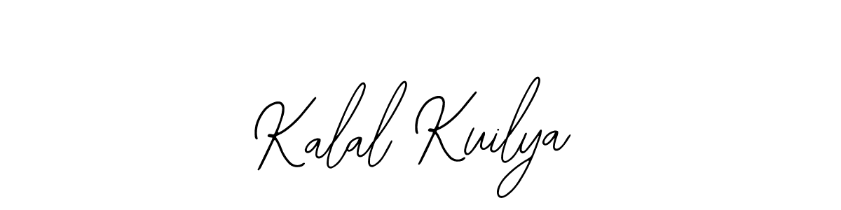 This is the best signature style for the Kalal Kuilya name. Also you like these signature font (Bearetta-2O07w). Mix name signature. Kalal Kuilya signature style 12 images and pictures png