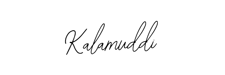 How to make Kalamuddi signature? Bearetta-2O07w is a professional autograph style. Create handwritten signature for Kalamuddi name. Kalamuddi signature style 12 images and pictures png