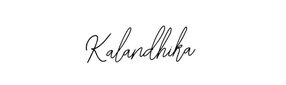 Kalandhika stylish signature style. Best Handwritten Sign (Bearetta-2O07w) for my name. Handwritten Signature Collection Ideas for my name Kalandhika. Kalandhika signature style 12 images and pictures png