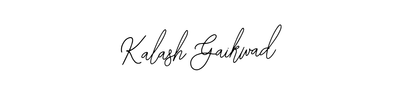 Make a beautiful signature design for name Kalash Gaikwad. With this signature (Bearetta-2O07w) style, you can create a handwritten signature for free. Kalash Gaikwad signature style 12 images and pictures png