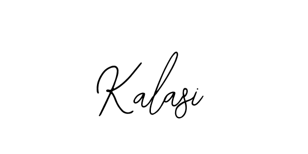 Design your own signature with our free online signature maker. With this signature software, you can create a handwritten (Bearetta-2O07w) signature for name Kalasi. Kalasi signature style 12 images and pictures png