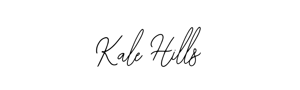 Use a signature maker to create a handwritten signature online. With this signature software, you can design (Bearetta-2O07w) your own signature for name Kale Hills. Kale Hills signature style 12 images and pictures png