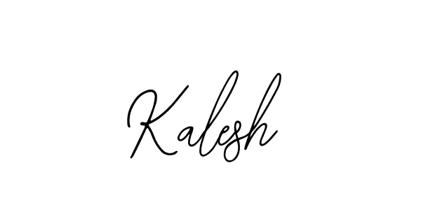 Use a signature maker to create a handwritten signature online. With this signature software, you can design (Bearetta-2O07w) your own signature for name Kalesh. Kalesh signature style 12 images and pictures png