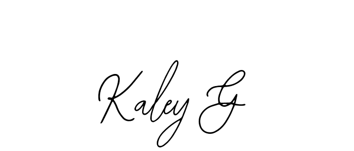 Make a beautiful signature design for name Kaley G. With this signature (Bearetta-2O07w) style, you can create a handwritten signature for free. Kaley G signature style 12 images and pictures png