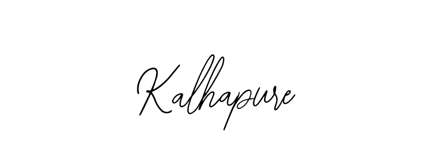 Design your own signature with our free online signature maker. With this signature software, you can create a handwritten (Bearetta-2O07w) signature for name Kalhapure. Kalhapure signature style 12 images and pictures png