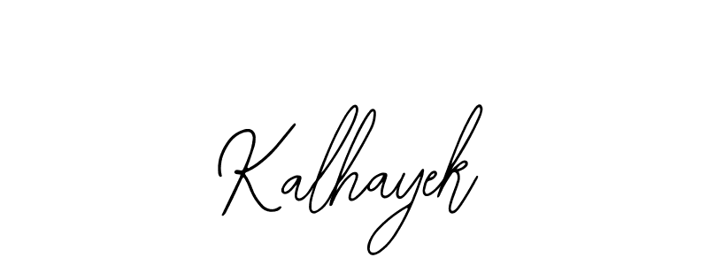 Kalhayek stylish signature style. Best Handwritten Sign (Bearetta-2O07w) for my name. Handwritten Signature Collection Ideas for my name Kalhayek. Kalhayek signature style 12 images and pictures png