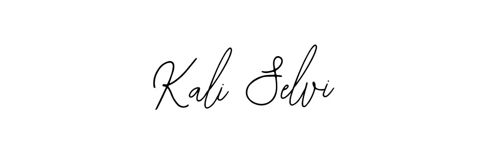 Use a signature maker to create a handwritten signature online. With this signature software, you can design (Bearetta-2O07w) your own signature for name Kali Selvi. Kali Selvi signature style 12 images and pictures png