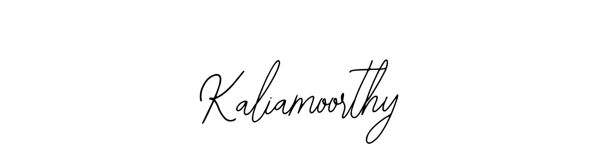 You should practise on your own different ways (Bearetta-2O07w) to write your name (Kaliamoorthy) in signature. don't let someone else do it for you. Kaliamoorthy signature style 12 images and pictures png