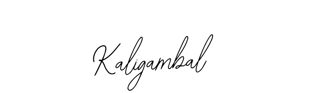 Also we have Kaligambal name is the best signature style. Create professional handwritten signature collection using Bearetta-2O07w autograph style. Kaligambal signature style 12 images and pictures png
