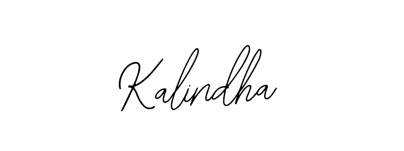 How to make Kalindha signature? Bearetta-2O07w is a professional autograph style. Create handwritten signature for Kalindha name. Kalindha signature style 12 images and pictures png