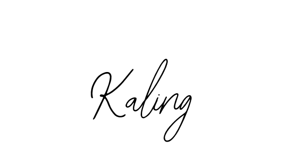 if you are searching for the best signature style for your name Kaling. so please give up your signature search. here we have designed multiple signature styles  using Bearetta-2O07w. Kaling signature style 12 images and pictures png