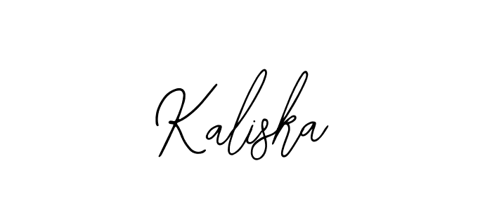 Similarly Bearetta-2O07w is the best handwritten signature design. Signature creator online .You can use it as an online autograph creator for name Kaliska. Kaliska signature style 12 images and pictures png