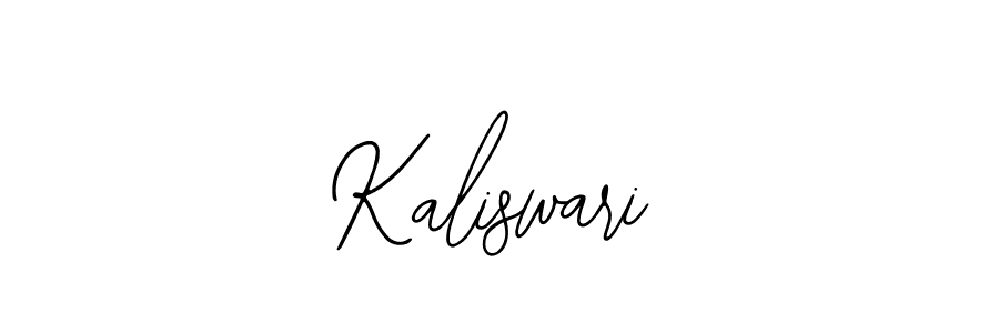 How to make Kaliswari name signature. Use Bearetta-2O07w style for creating short signs online. This is the latest handwritten sign. Kaliswari signature style 12 images and pictures png