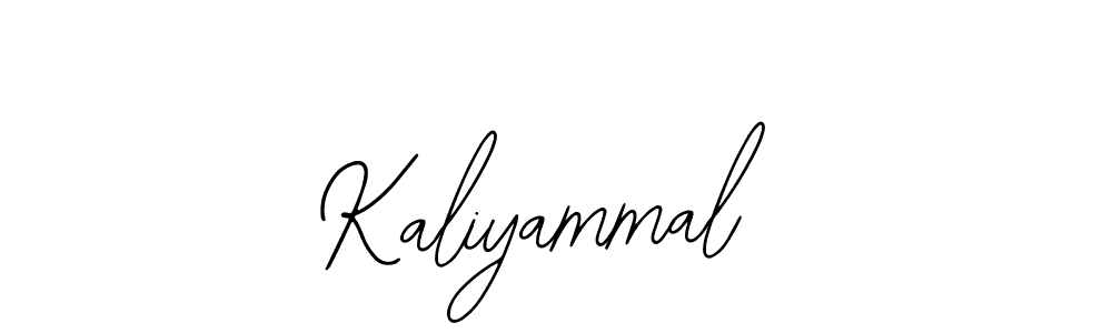 Make a beautiful signature design for name Kaliyammal. With this signature (Bearetta-2O07w) style, you can create a handwritten signature for free. Kaliyammal signature style 12 images and pictures png