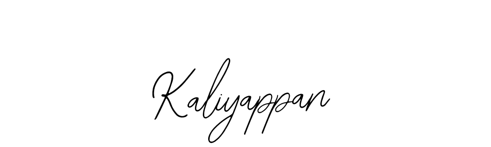 How to make Kaliyappan signature? Bearetta-2O07w is a professional autograph style. Create handwritten signature for Kaliyappan name. Kaliyappan signature style 12 images and pictures png
