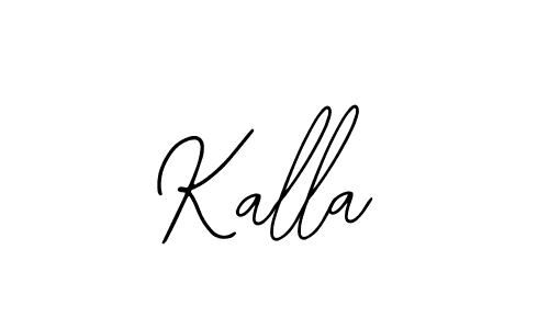 Bearetta-2O07w is a professional signature style that is perfect for those who want to add a touch of class to their signature. It is also a great choice for those who want to make their signature more unique. Get Kalla name to fancy signature for free. Kalla signature style 12 images and pictures png