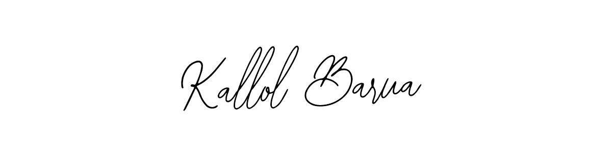Design your own signature with our free online signature maker. With this signature software, you can create a handwritten (Bearetta-2O07w) signature for name Kallol Barua. Kallol Barua signature style 12 images and pictures png