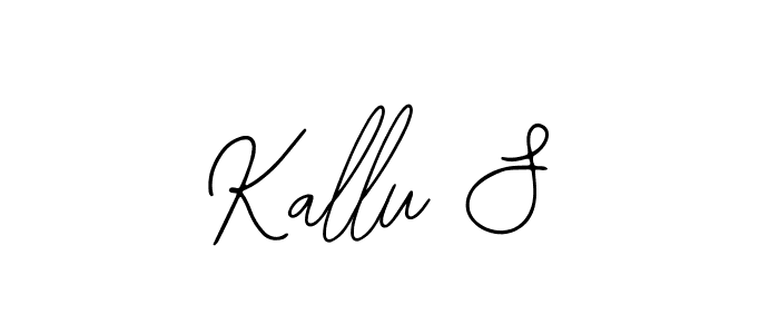 Make a beautiful signature design for name Kallu S. With this signature (Bearetta-2O07w) style, you can create a handwritten signature for free. Kallu S signature style 12 images and pictures png