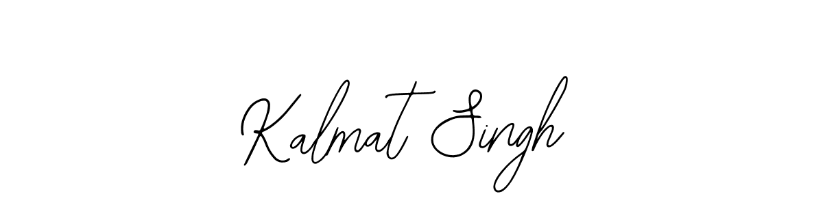 How to make Kalmat Singh signature? Bearetta-2O07w is a professional autograph style. Create handwritten signature for Kalmat Singh name. Kalmat Singh signature style 12 images and pictures png