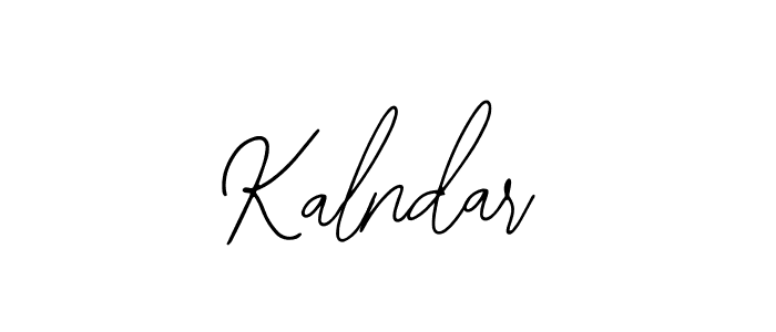 How to make Kalndar signature? Bearetta-2O07w is a professional autograph style. Create handwritten signature for Kalndar name. Kalndar signature style 12 images and pictures png