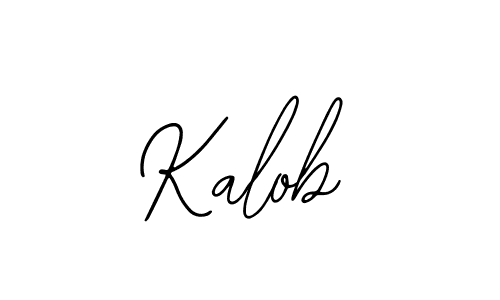 You should practise on your own different ways (Bearetta-2O07w) to write your name (Kalob) in signature. don't let someone else do it for you. Kalob signature style 12 images and pictures png