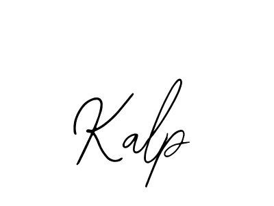 if you are searching for the best signature style for your name Kalp. so please give up your signature search. here we have designed multiple signature styles  using Bearetta-2O07w. Kalp signature style 12 images and pictures png