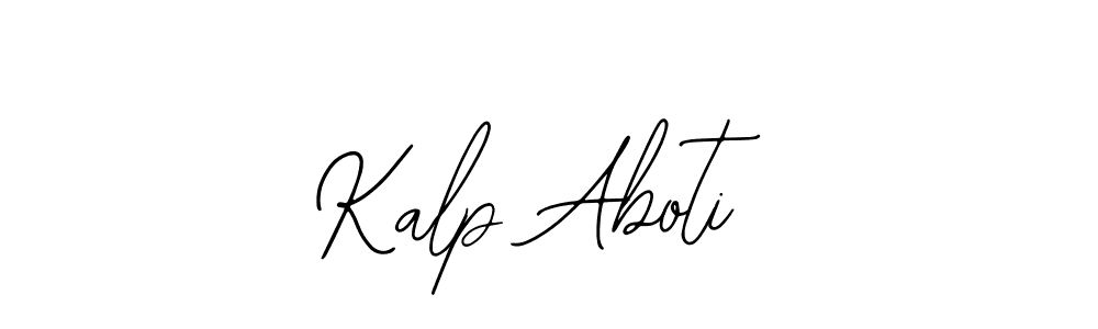 This is the best signature style for the Kalp Aboti name. Also you like these signature font (Bearetta-2O07w). Mix name signature. Kalp Aboti signature style 12 images and pictures png