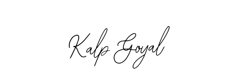 You can use this online signature creator to create a handwritten signature for the name Kalp Goyal. This is the best online autograph maker. Kalp Goyal signature style 12 images and pictures png