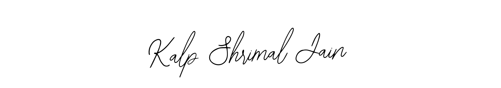 Design your own signature with our free online signature maker. With this signature software, you can create a handwritten (Bearetta-2O07w) signature for name Kalp Shrimal Jain. Kalp Shrimal Jain signature style 12 images and pictures png