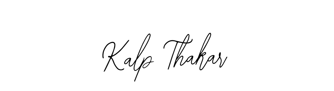 Make a beautiful signature design for name Kalp Thakar. Use this online signature maker to create a handwritten signature for free. Kalp Thakar signature style 12 images and pictures png