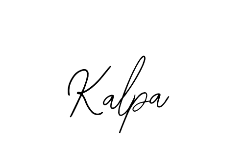 Bearetta-2O07w is a professional signature style that is perfect for those who want to add a touch of class to their signature. It is also a great choice for those who want to make their signature more unique. Get Kalpa name to fancy signature for free. Kalpa signature style 12 images and pictures png