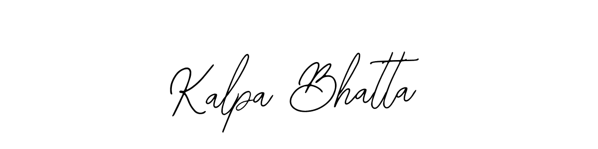 Also You can easily find your signature by using the search form. We will create Kalpa Bhatta name handwritten signature images for you free of cost using Bearetta-2O07w sign style. Kalpa Bhatta signature style 12 images and pictures png